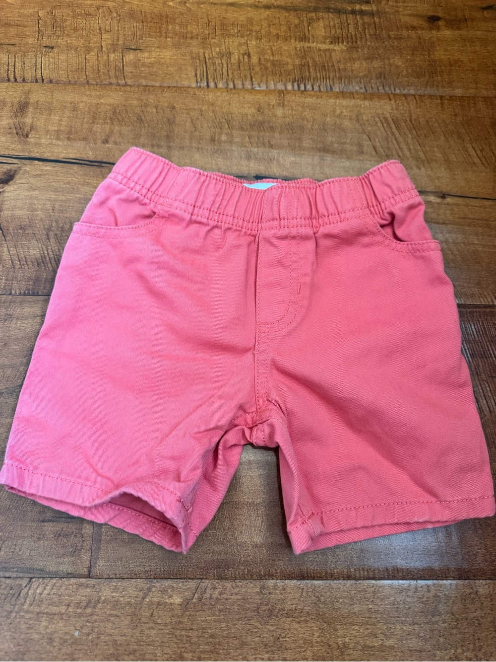 Kids Headquarters Coral Elastic Pull-On Shorts